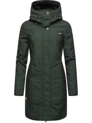 Obrázek produktu Ragwear Zimní kabát 'Jannisa'  hnědá / tmavě zelená / bílá