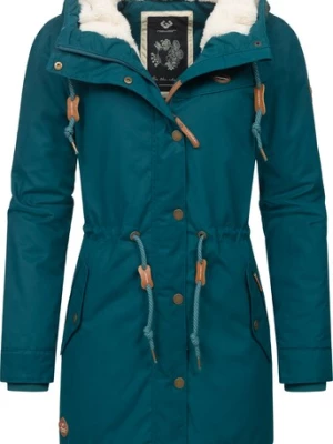Obrázek produktu Ragwear Zimní parka 'Canny'  hnědá / zelená / černá / bílá
