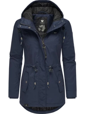 Obrázek produktu Ragwear Zimní parka 'Monadis'  námořnická modř / hnědá / černá / bílá