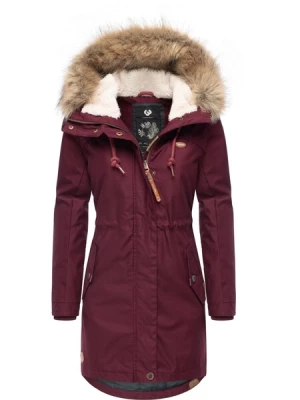 Obrázek produktu Ragwear Zimní parka 'Tawny'  světle hnědá / vínově červená