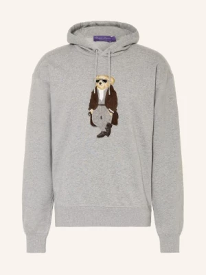 Obrázek produktu Ralph Lauren Purple Label Mikina S Kapucí šedá / tmavě hnědá