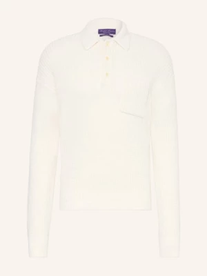 Obrázek produktu Ralph Lauren Purple Label Pletené Polo Tričko Z Hedvábí krémová