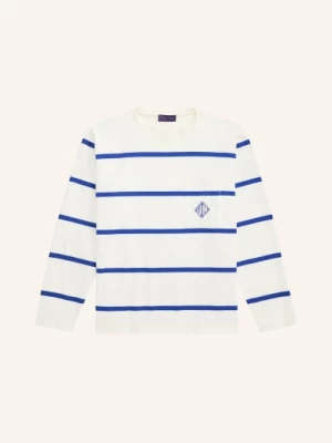 Obrázek produktu Ralph Lauren Purple Label Tričko S Dlouhým Rukávem bílá / modrá