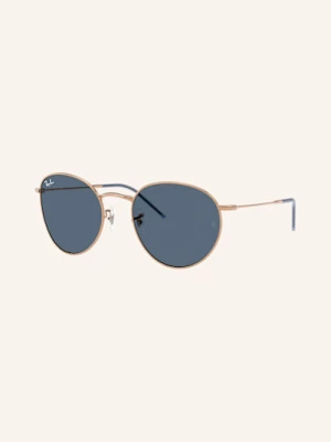 Obrázek produktu Ray-Ban Sluneční Brýle rb0103s Round Reverse 92023a - barva růžového zlata/ modrá