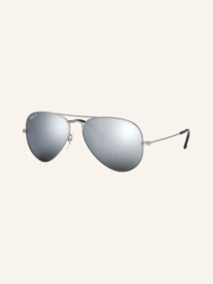Obrázek produktu Ray-Ban Sluneční Brýle rb3025 Aviator stříbrná/tmavosivá polarizovaná