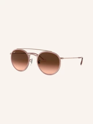 Obrázek produktu Ray-Ban Sluneční Brýle rb3647n Round 9069a5 - barva růžového zlata/ hnědý přechod