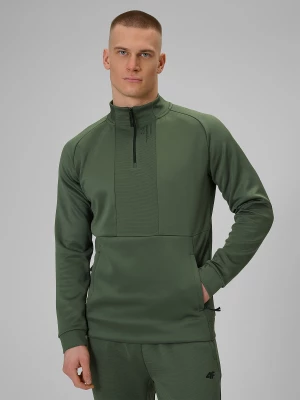 Obrázek produktu Regular rychleschnoucí tréninková mikina pánská - khaki 4F