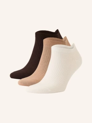 Obrázek produktu Reiss 3 Páry Ponožek Callie tmavě hnědá / velbloudí / krémová