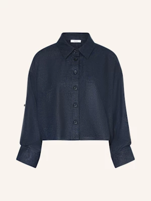 Obrázek produktu Reiss Cropped Košilová Halenka S 3/4 Rukávem tmavě modrá