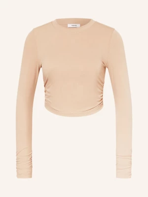 Obrázek produktu Reiss Cropped Tričko S Dlouhým Rukávem velbloudí