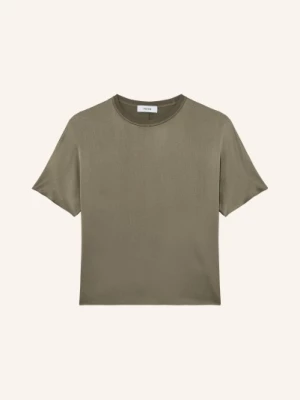 Obrázek produktu Reiss Halenka Lena Z Hedvábí khaki