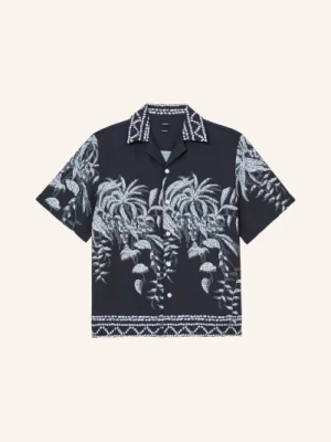 Obrázek produktu Reiss Letní Košile Camino Relaxed Fit tmavě modrá / bílá