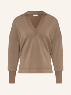 Obrázek produktu Reiss Mikina Bernie Ze Směsi Materiálů khaki
