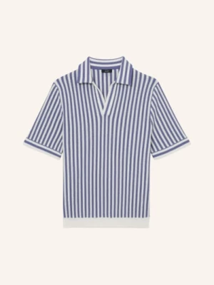 Obrázek produktu Reiss Pletené Polo Tričko Alba modrá / bílá