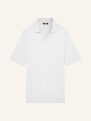 Obrázek produktu Reiss Pletené Polo Tričko Duchie Z Merino Vlny tmavě modrá
