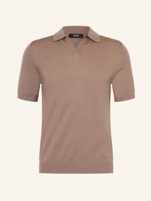 Obrázek produktu Reiss Pletené Polo Tričko Duchie Z Merino Vlny velbloudí
