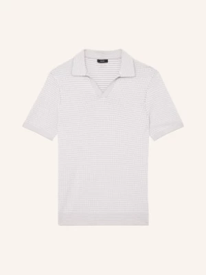 Obrázek produktu Reiss Pletené Polo Tričko Redbury světle šedá / bílá