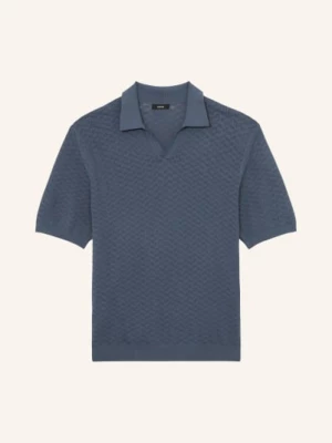 Obrázek produktu Reiss Pletené Polo Tričko Sol modrá