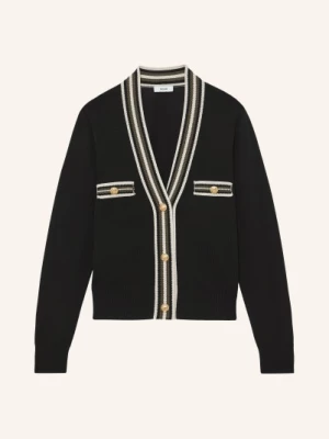 Obrázek produktu Reiss Svetr Danni černá / khaki / bílá
