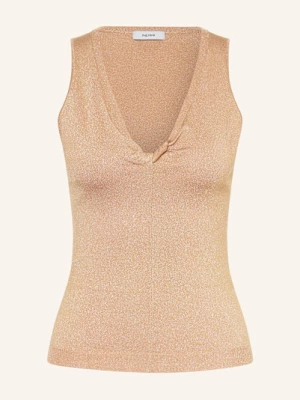 Obrázek produktu Reiss Top Sia S Třpytivou Přízí zlatá
