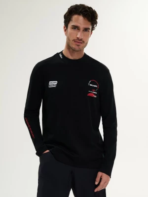 Obrázek produktu Relaxed longsleeve s potiskem pánský - černý 4F