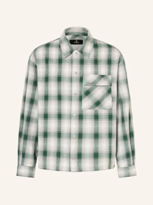 Obrázek produktu Represent Flanelová Košile Comfort Fit tmavě zelená / šedá / bílá