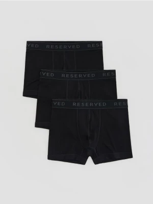 Obrázek produktu Reserved - 3 pack boxerek Long z viskózy - černý