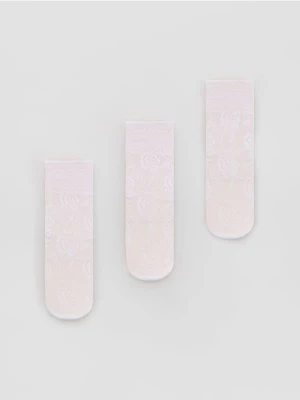 Obrázek produktu Reserved - 3pack krajkové ponožky - bílá