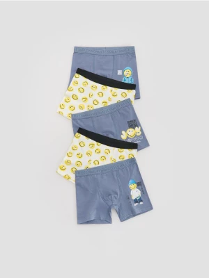 Obrázek produktu Reserved - 5 balení boxerek SmileyWorld® - hyacintová