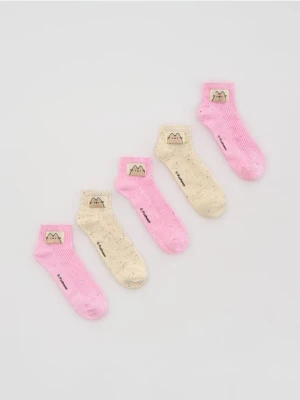 Obrázek produktu Reserved - 5pack ponožky Pusheen s nášivkou - vícebarevná
