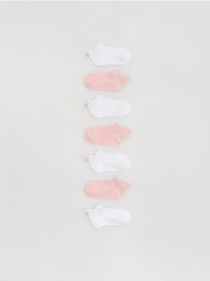 Obrázek produktu Reserved - 7pack ponožky s patou - bílá