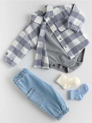Obrázek produktu Reserved - BABIES` BODY SUIT - světle šedá