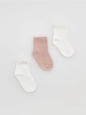 Obrázek produktu Reserved - BABIES` SOCKS MULTI - pudrově růžová
