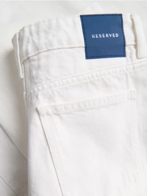 Obrázek produktu Reserved - Baggy džíny - bílá