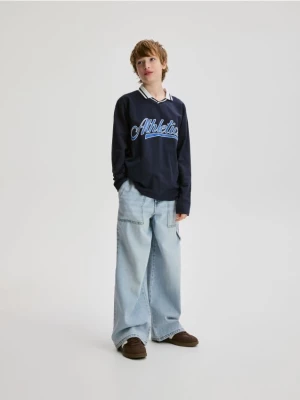 Obrázek produktu Reserved - Baggy džíny - modrá