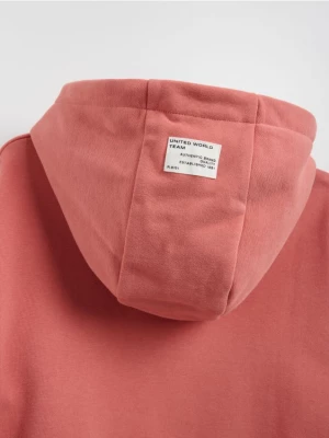 Obrázek produktu Reserved - Bavlněná oversize mikina - červená
