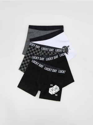Obrázek produktu Reserved - Bavlněné boxerky 5‑pack - tmavě šedá