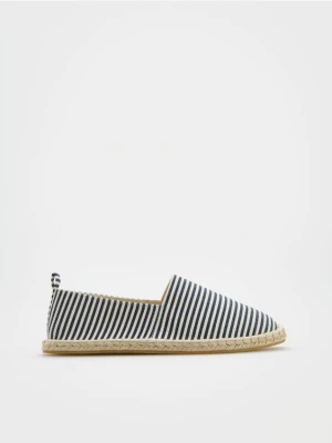 Obrázek produktu Reserved - Bavlněné espadrilky - tmavomodrá