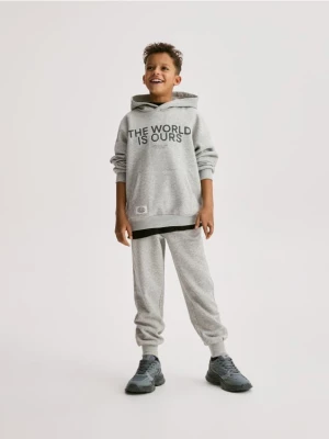 Obrázek produktu Reserved - Bavlněné jogger kalhoty - světle šedá