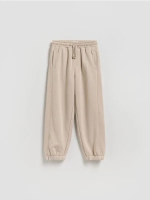 Obrázek produktu Reserved - Bavlněné jogger kalhoty - tělová