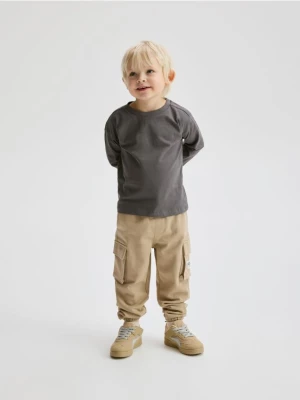 Obrázek produktu Reserved - Bavlněné kalhoty jogger - béžová