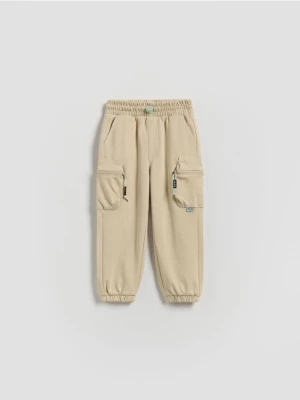Obrázek produktu Reserved - Bavlněné kalhoty jogger - béžová