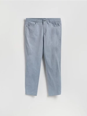 Obrázek produktu Reserved - Bavlněné kalhoty slim fit - ocelově modrá