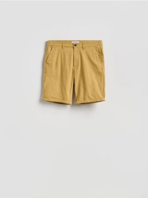 Obrázek produktu Reserved - Bavlněné kraťasy chino - jantarová