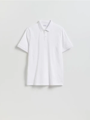 Obrázek produktu Reserved - Bavlněné polo regular fit - bílá
