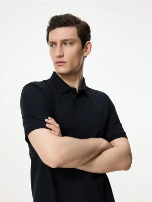Obrázek produktu Reserved - Bavlněné polo regular fit - černý