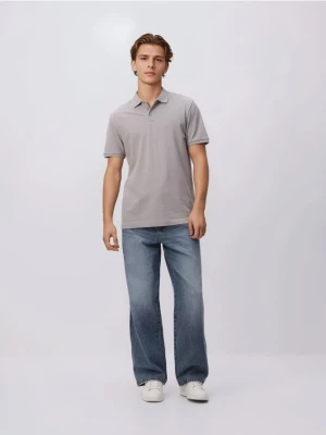 Obrázek produktu Reserved - Bavlněné polo regular fit - světle šedá