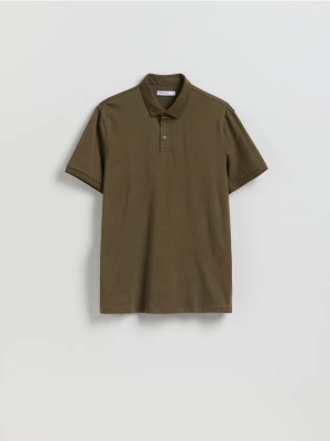 Obrázek produktu Reserved - Bavlněné polo regular fit - zelená