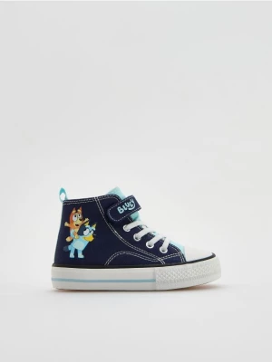 Obrázek produktu Reserved - Bavlněné tenisky Bluey - tmavomodrá