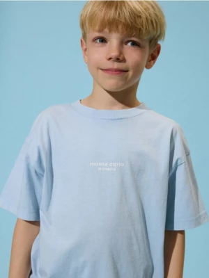 Obrázek produktu Reserved - Bavlněné tričko - modrá
